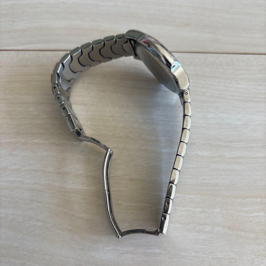 BULGARI ソロテンポ ブラック/シルバー　メンズ 160㍉調整可