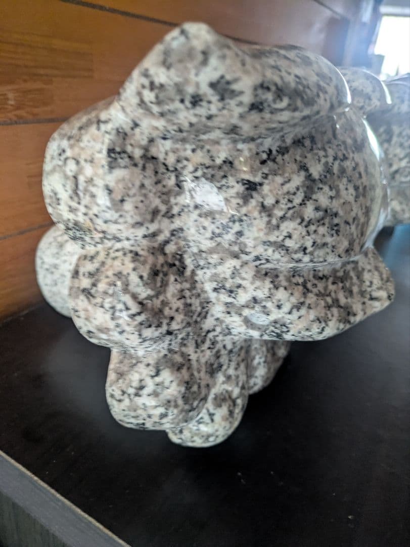 希少！ 沖縄 墓守りのシーサー 石像 重厚 狛犬 魔除け