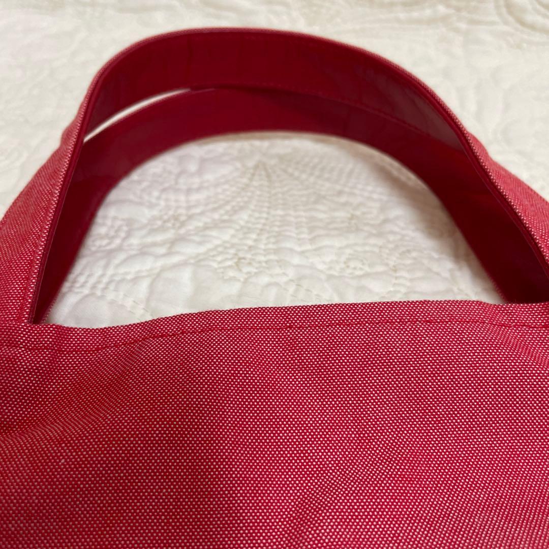 美品　familiar デニムバック　クマさんのブレックファースト　ブック入れ