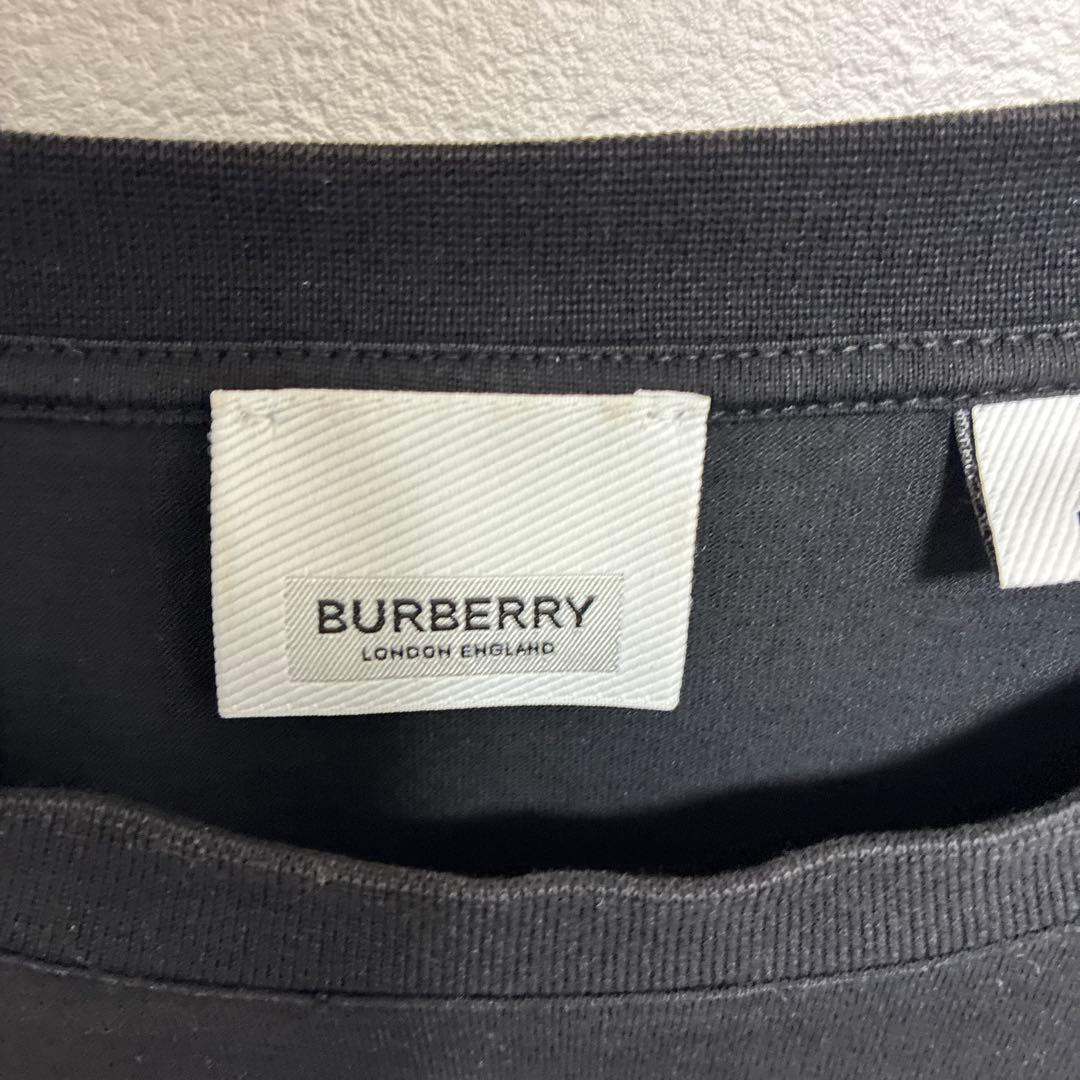 BURBERRY LONDON 現行ロゴTシャツ ブラック