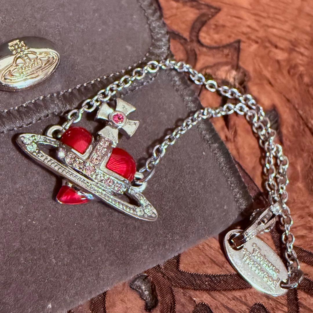 お箱類込正規品Vivienne Westwood ディアマンテハートブレスレット