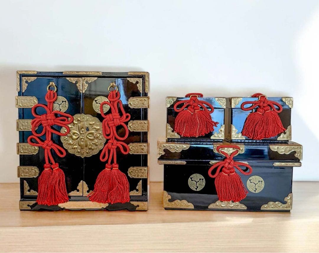 ヴィンテージ 雛人形 ひな道具 一式 伝統工芸