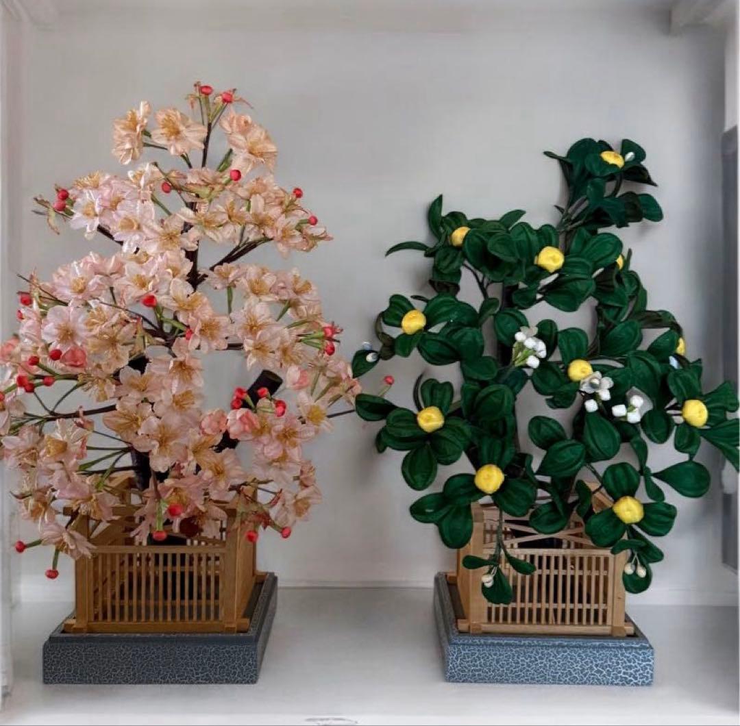 ヴィンテージ 雛人形 ひな道具 一式 伝統工芸