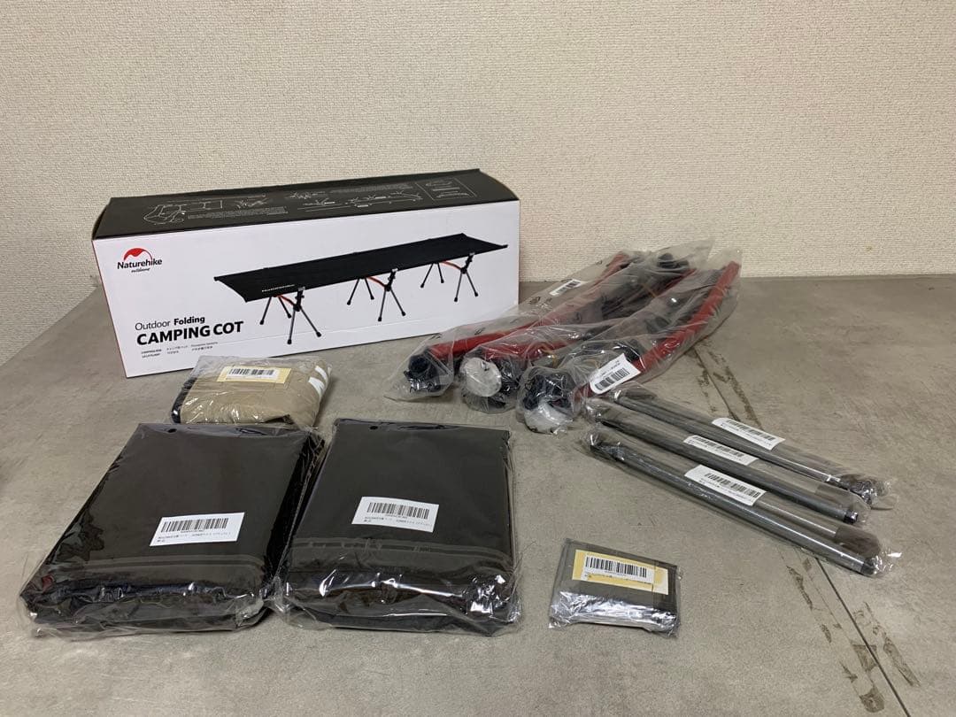 G0904-02★未使用Naturehike CAMPINGCOT 交換パーツ付