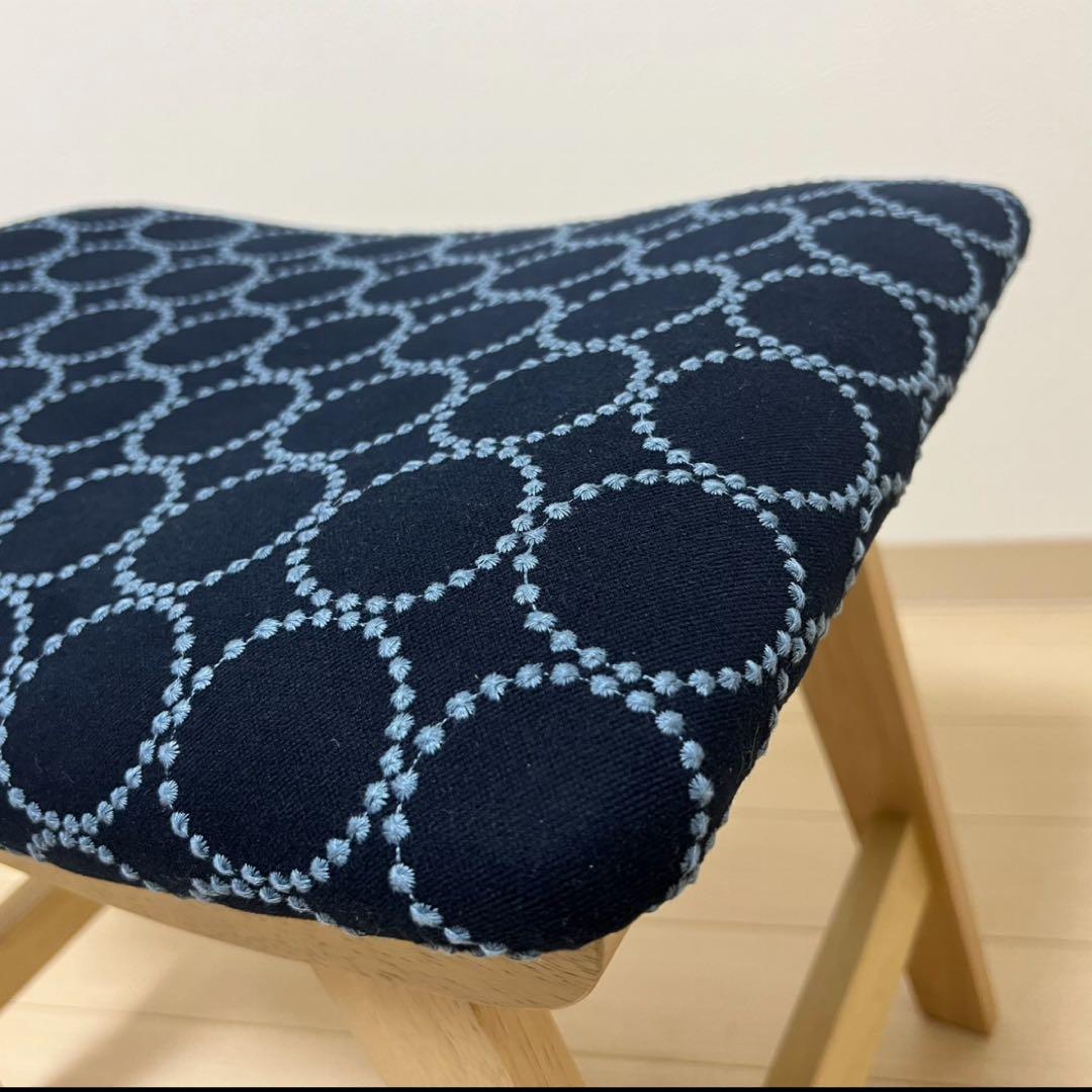 ミナペルホネン スツール タンバリン L４ 【新インディゴ】 椅子 ベンチ