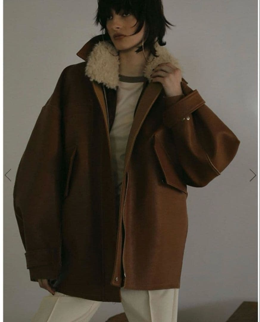 ETRETOKYO マルチファブリックリバーシブルコートＳエトレトーキョー