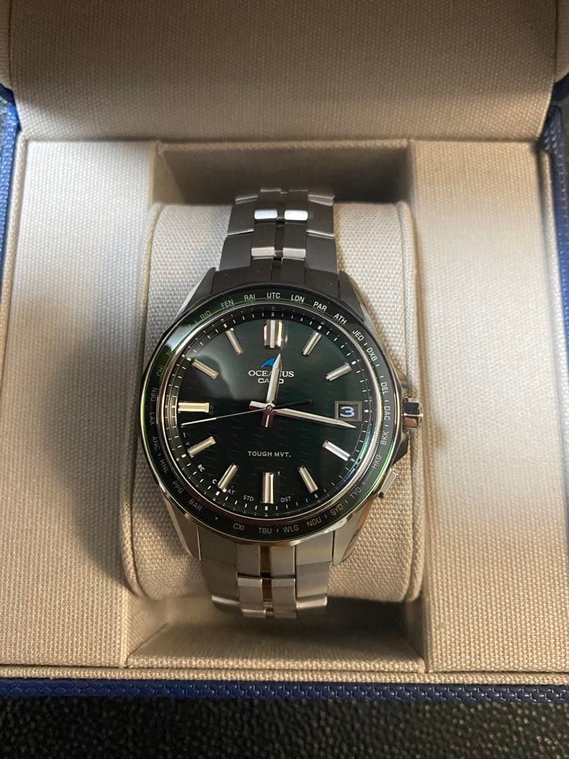 新品未使用・保証あり】CASIO オシアナス マンタ　OCW-S400-3AJF
