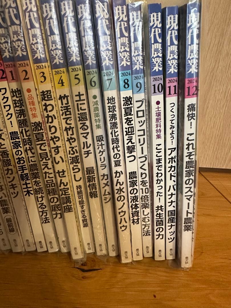 現代農業　2020年4月〜2024年12月