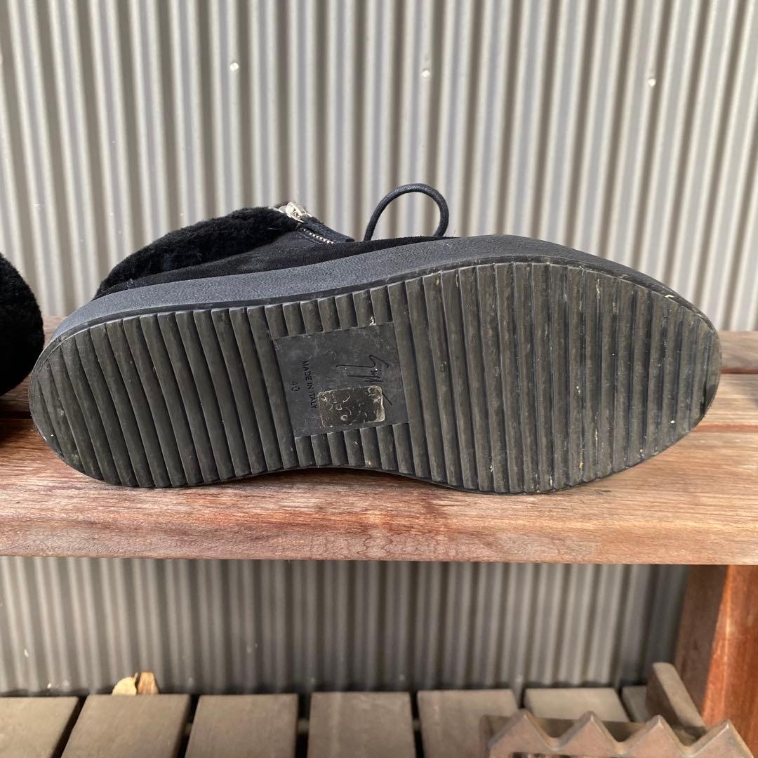 Giuseppe Zanotti ジュゼッペ ザノッティ ボア スニーカー