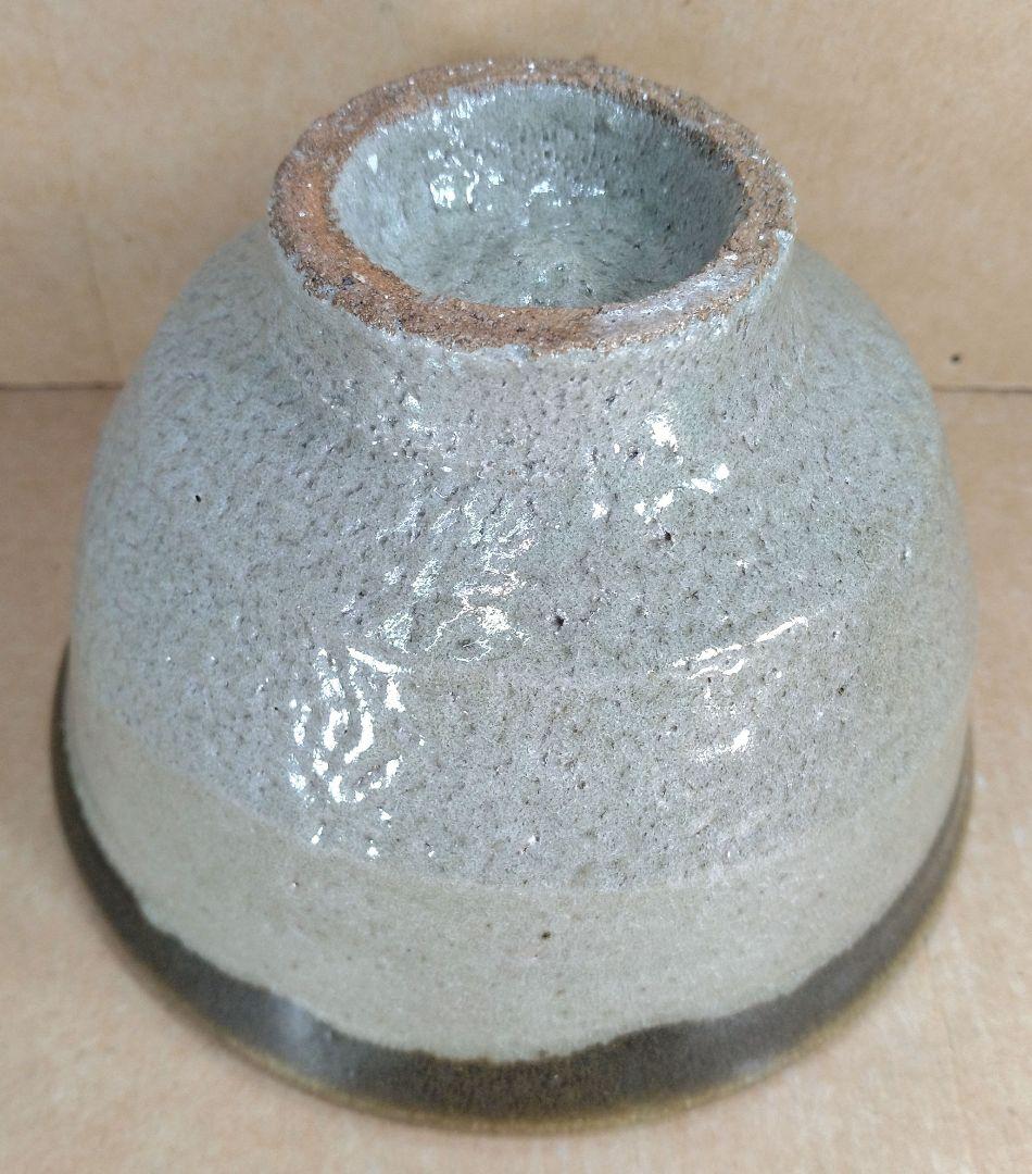 【本物保証】濱田庄司(浜田庄司) 縁黒茶碗 初窯 共箱 無傷 人間国宝 益子焼