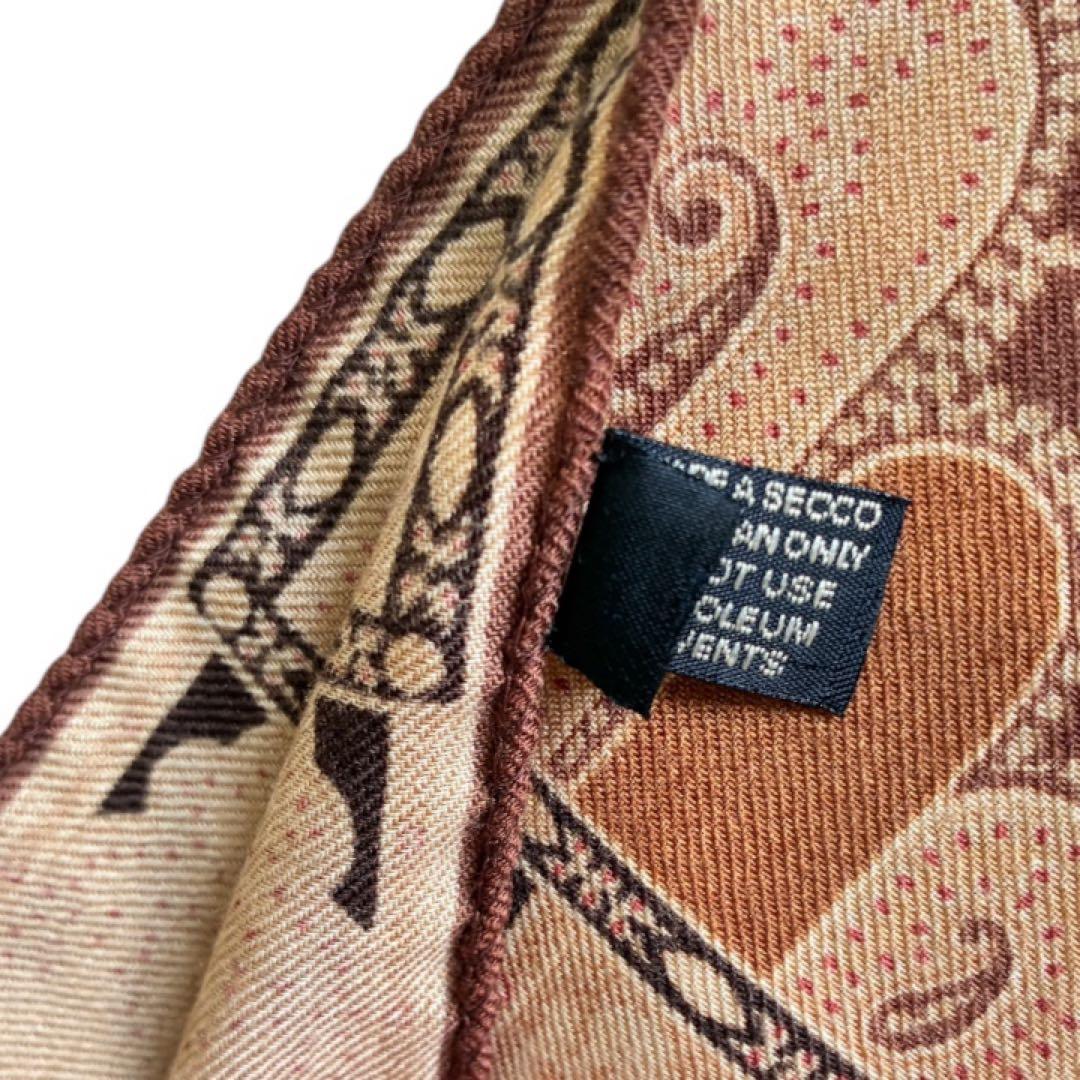 もも様 新品未使用✨エトロ 大判 ストール ペイズリーイタリア製ブラウン