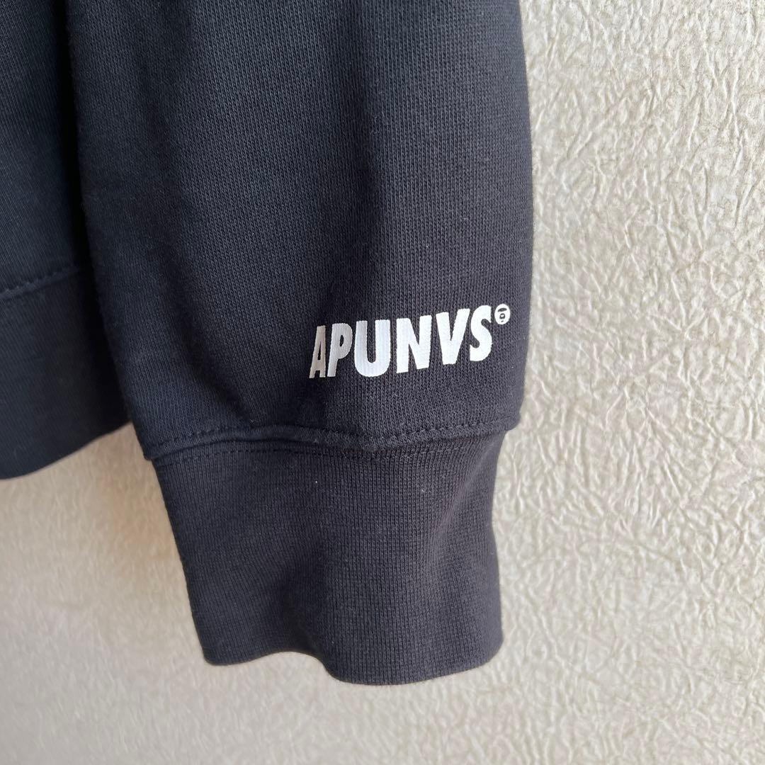 Aape APUNVS ブラックパーカー Mサイズ