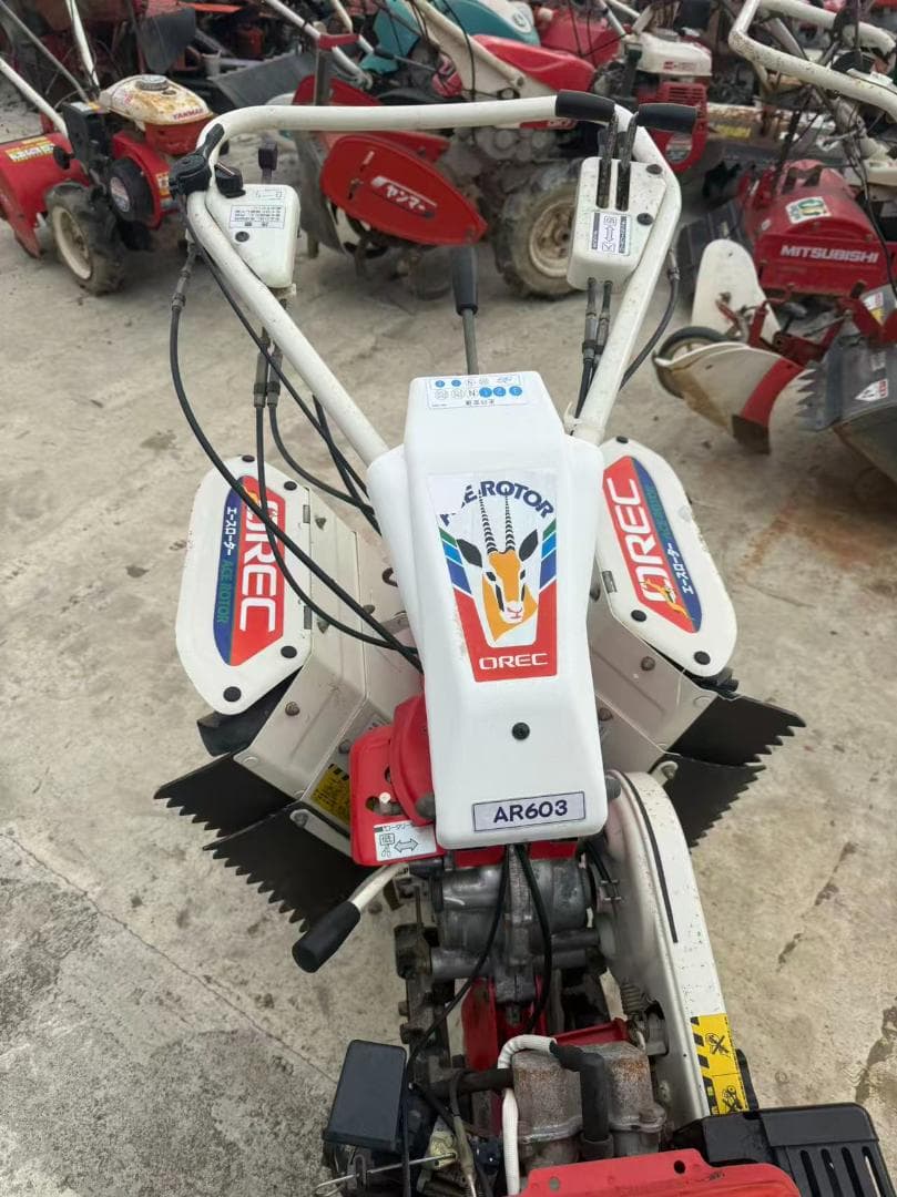 【福岡県みやま市】　OREC オーレック　AR603 　エースローター溝堀管理機