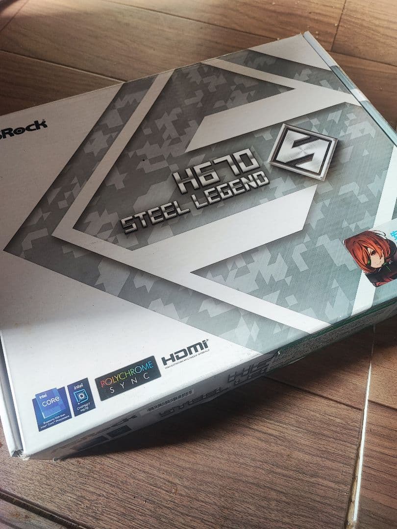 ASRock H670 Steel Legend ATX マザーボード