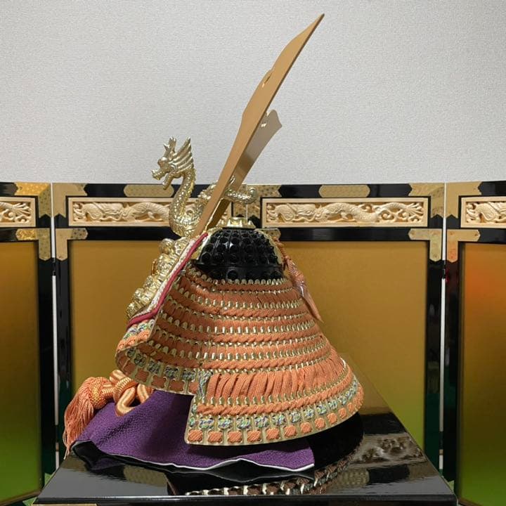 五月人形　25号兜「美濃」龍玉作