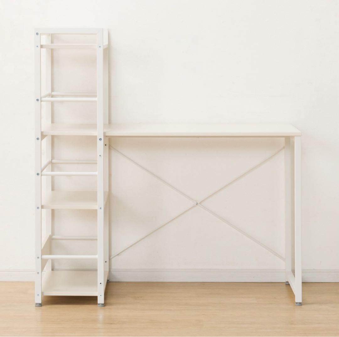 システムデスク(ZK002 110 WW) ホワイト(ニトリ)