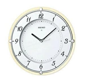 セイコークロックSEIKO電波掛時計KX373A電波時計掛け時計温度湿度表示静音