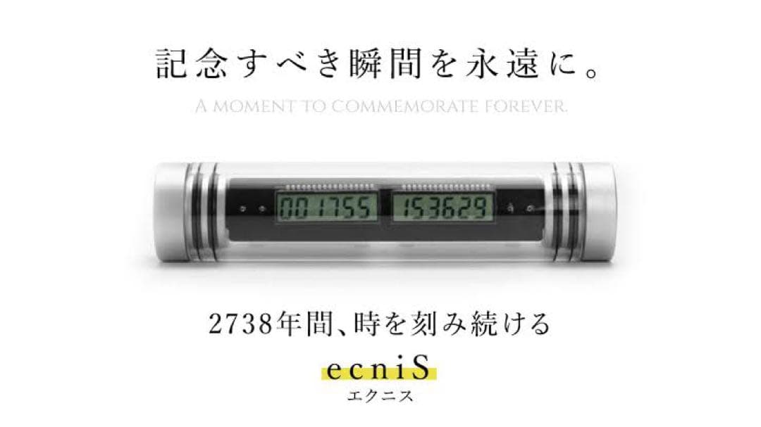 ecniS エクニス time since launcn　東海オンエア 誕プレ