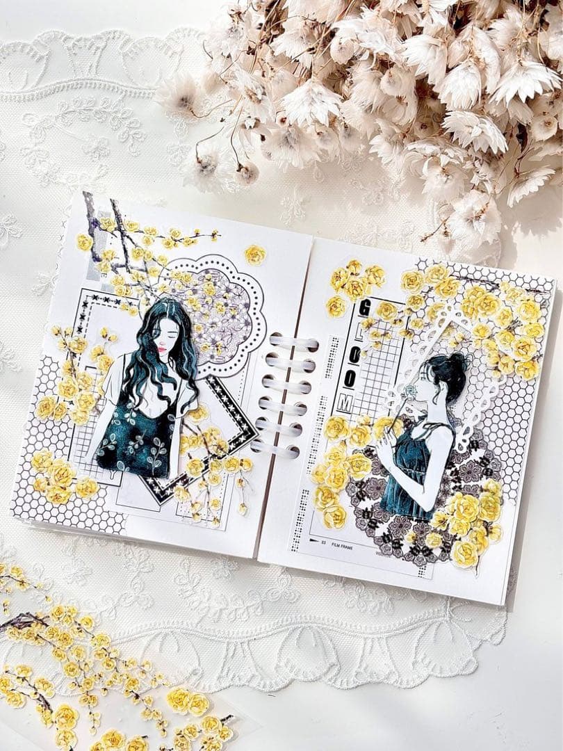 コラージュ素材　紙もの　素材紙　【2020】