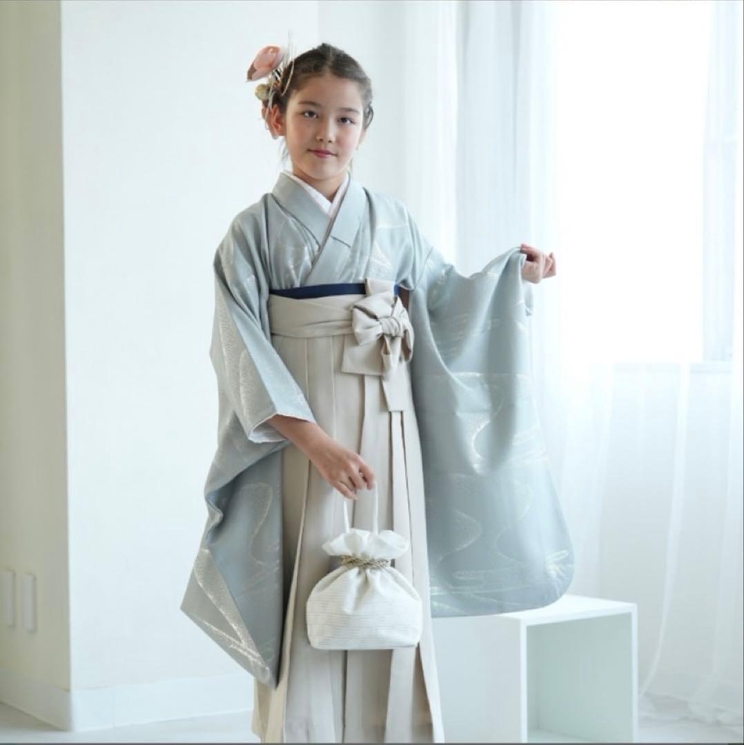 ウタタネ utatane ひよこ商店 子ども用 袴 着物セット