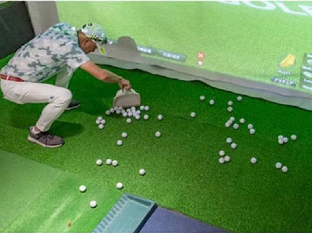 インドアゴルフボール回収具 アプローチ練習具アツ・メル