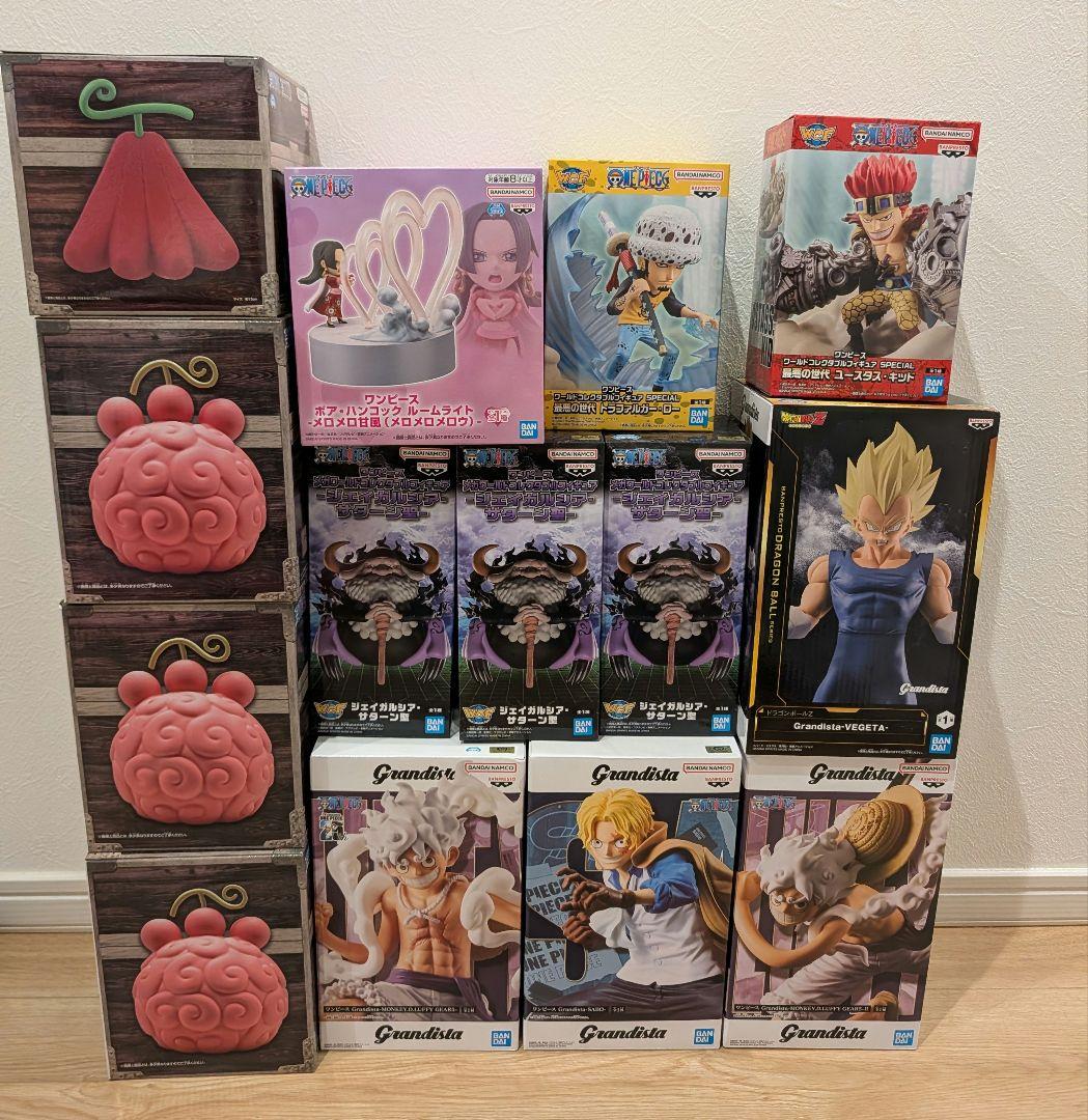 ワンピース　ドラゴンボール　フィギュア　まとめ売り　14個セット