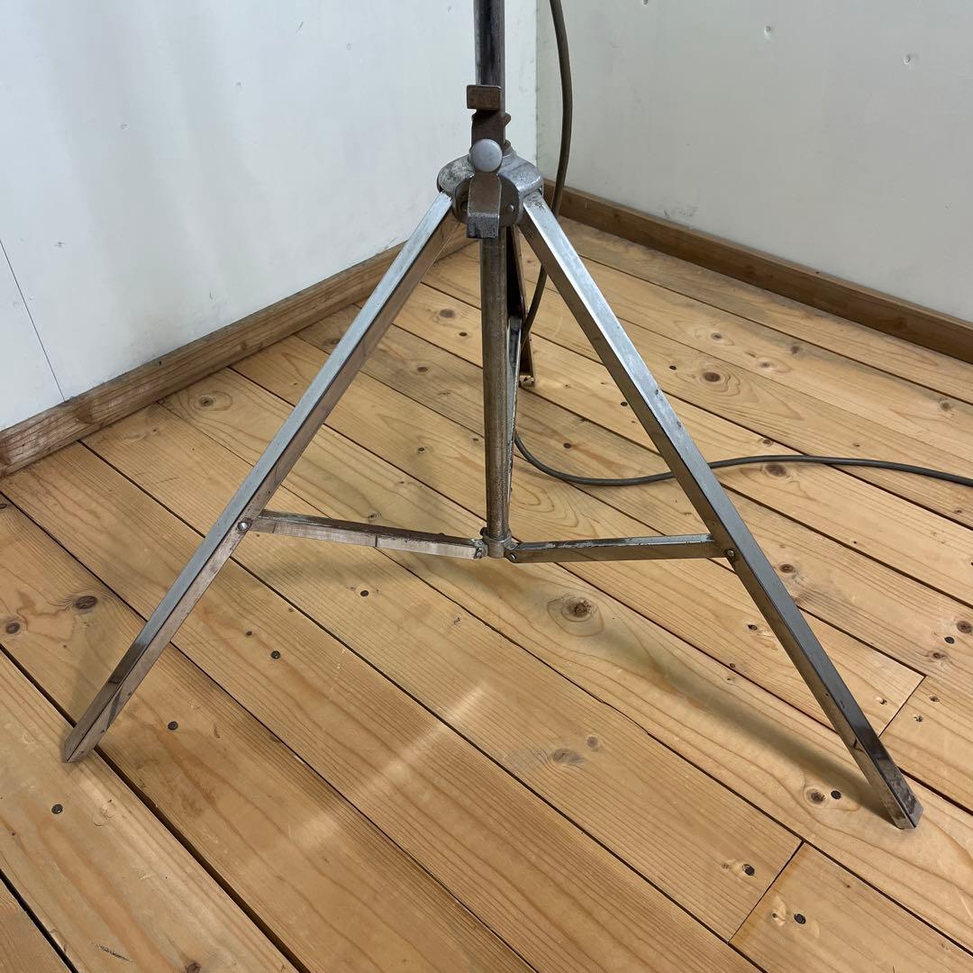 インダストリアル工業系◾️アルミシェード フロアライト カメラ 撮影 照明 A