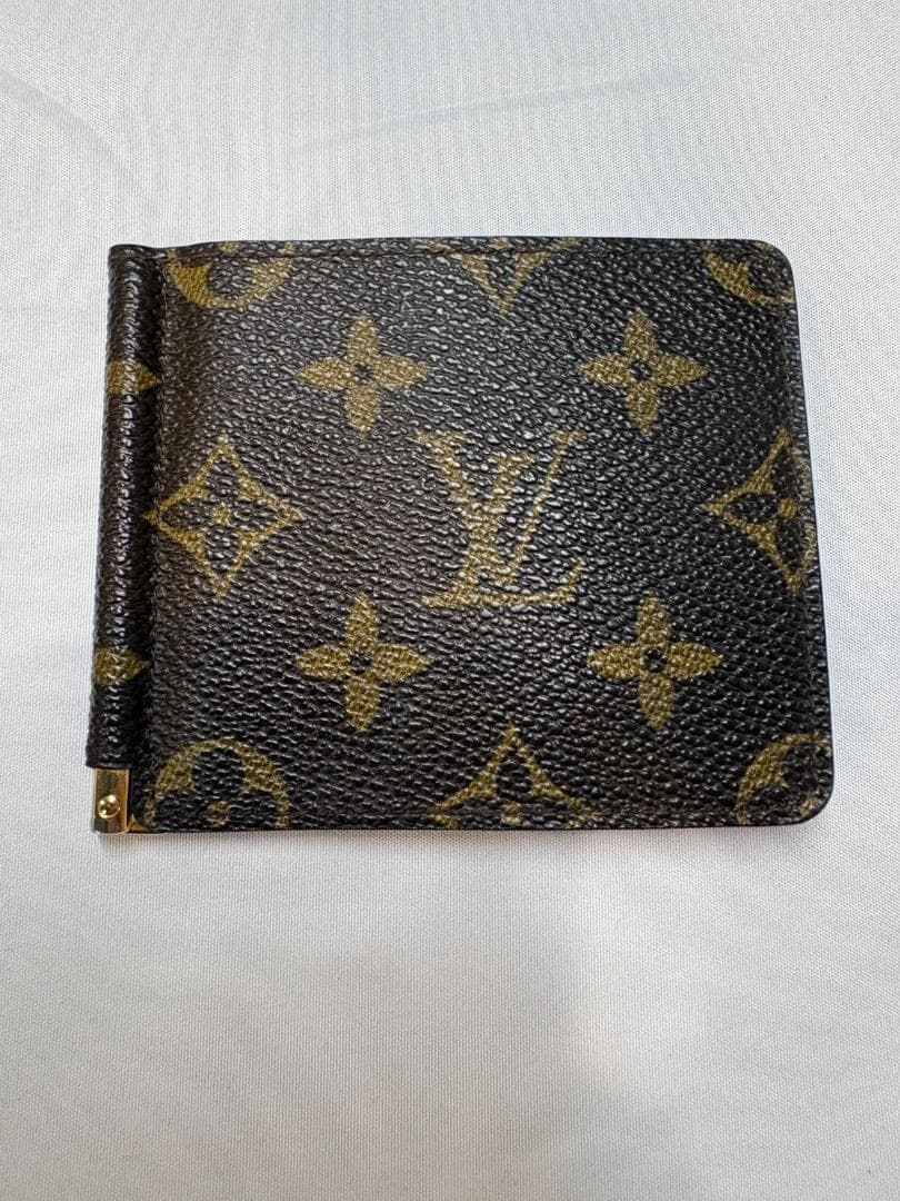 ルイヴィトン LOUIS VUITTON マネークリップ 札入れ 財布