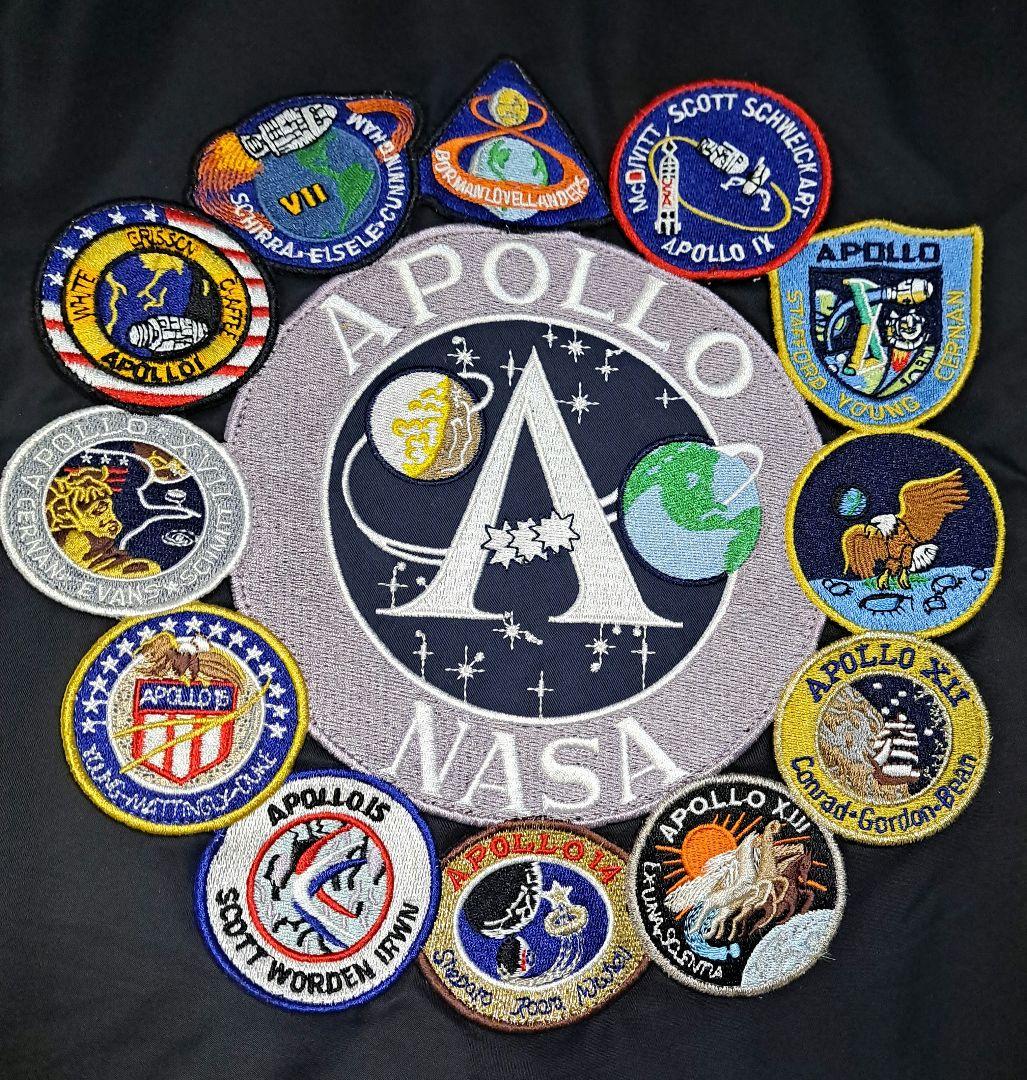 a*u様 NASA APOLLO MA1 フライトジャケット　サイズXL