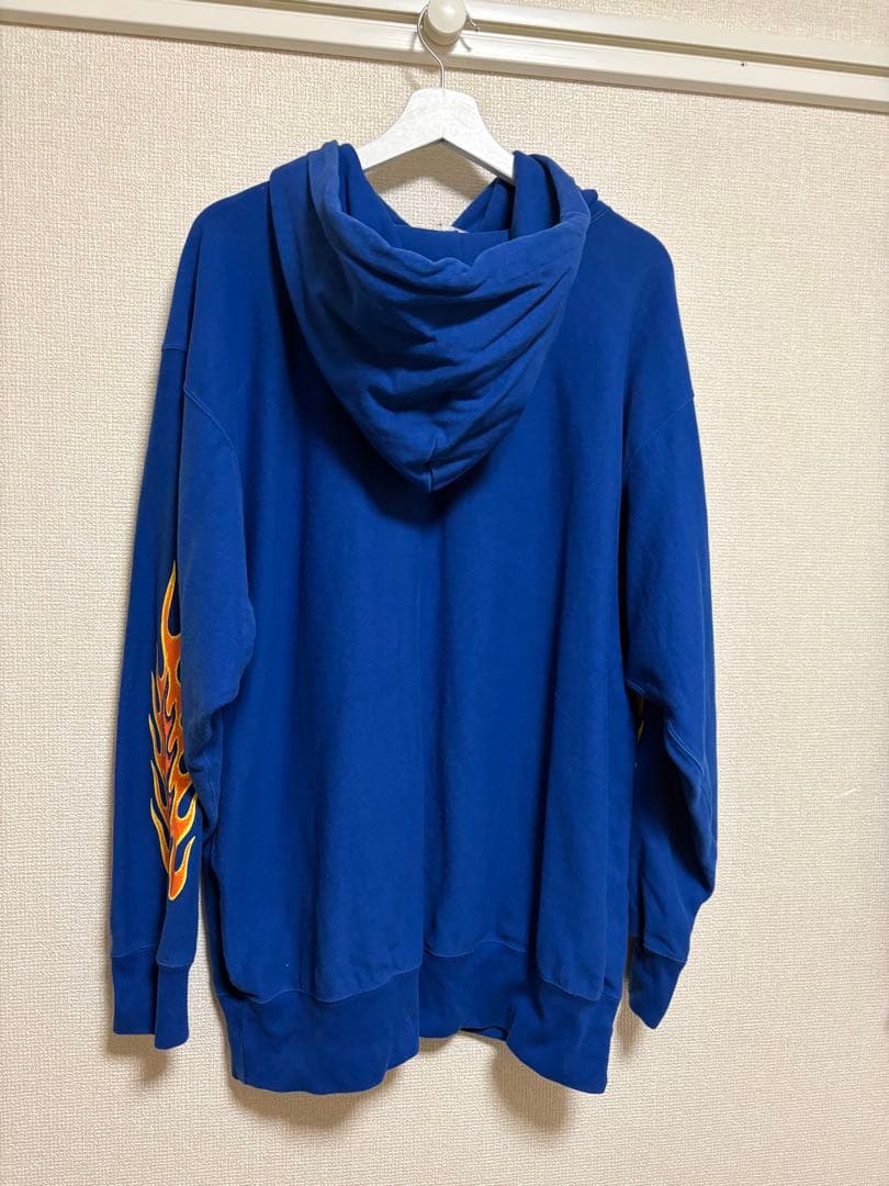 チャレンジャー　FLAMES HOODIE XLサイズ