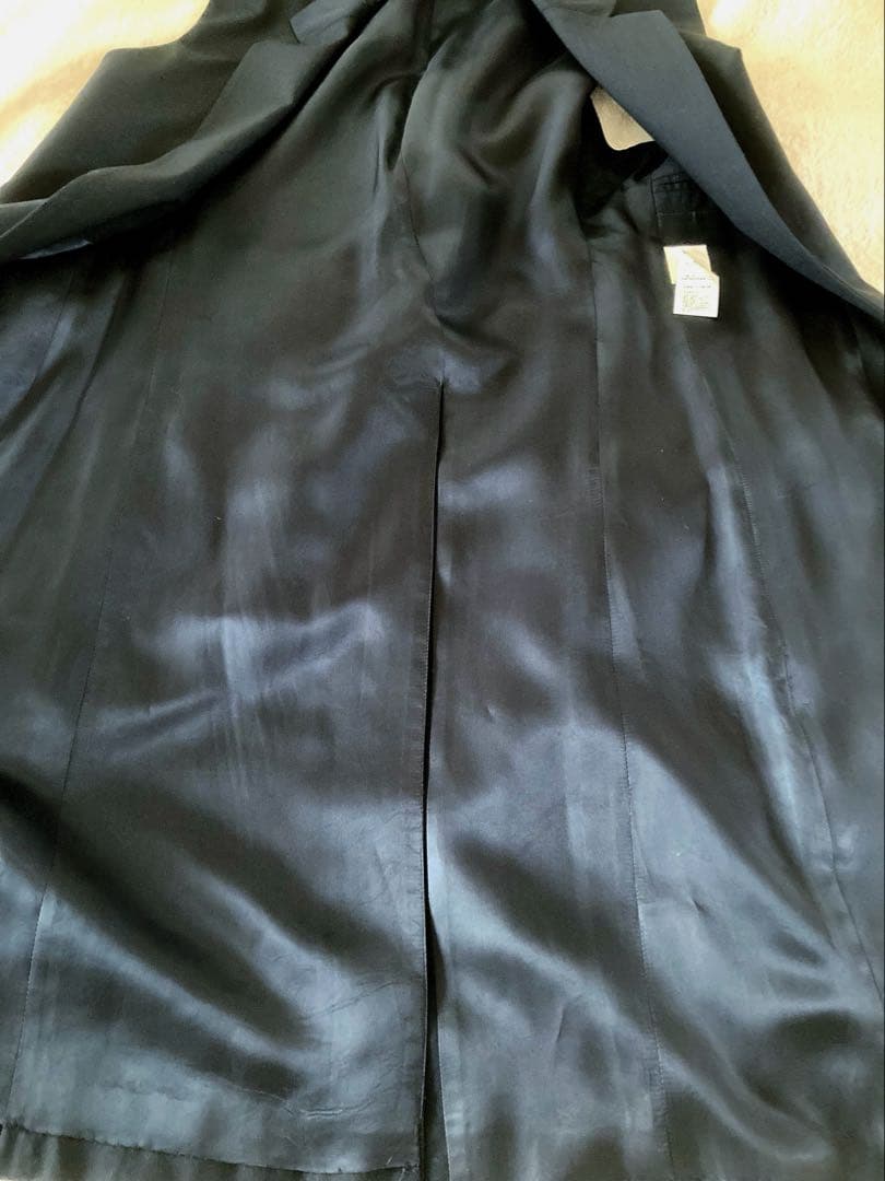 限定価格/RAF SIMONS2005ss/ロングジレ/黒/46/ラフシモンズ