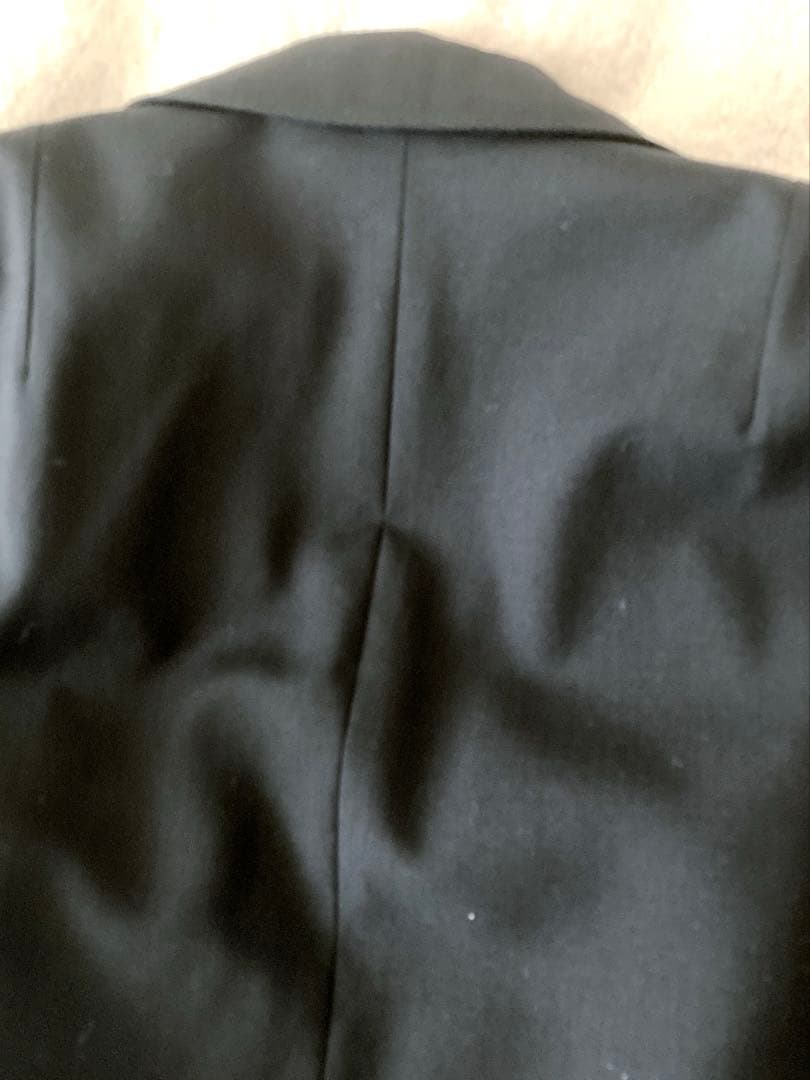 限定価格/RAF SIMONS2005ss/ロングジレ/黒/46/ラフシモンズ