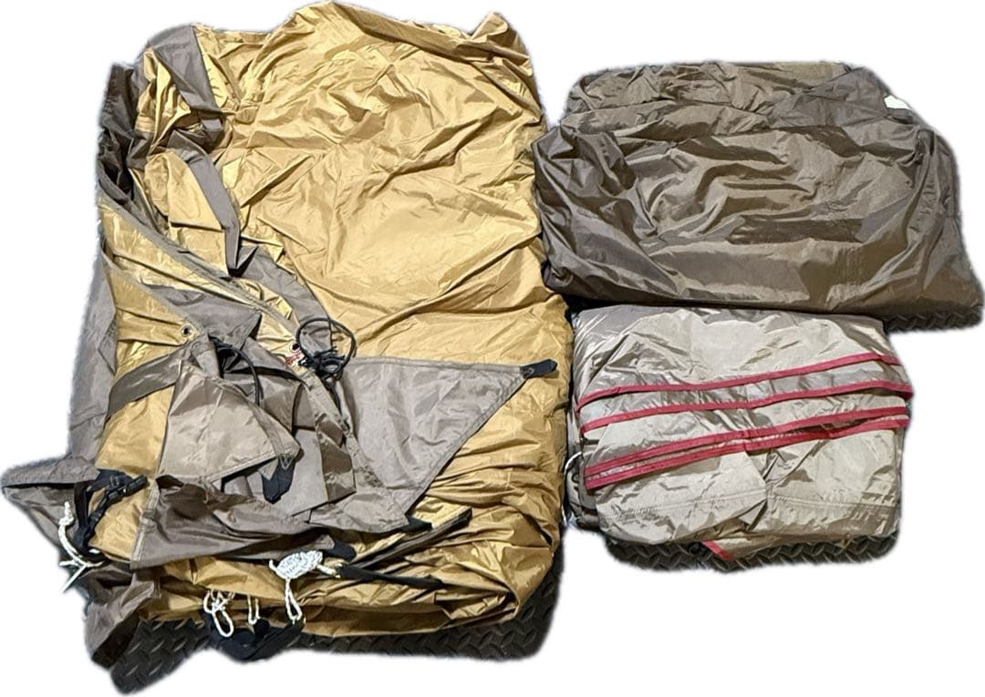 美品　スノーピーク　エントリー2ルームエルフィールド　純正マットシートセット付