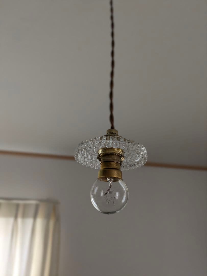 アンティーク 20年代 トライバル フランス ミニシャンデリア ミニシェード