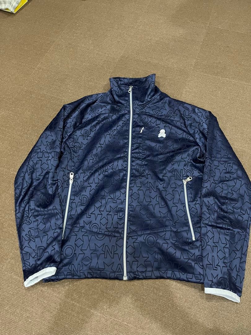 MARK & LONA ネイビー 星柄ジャケット