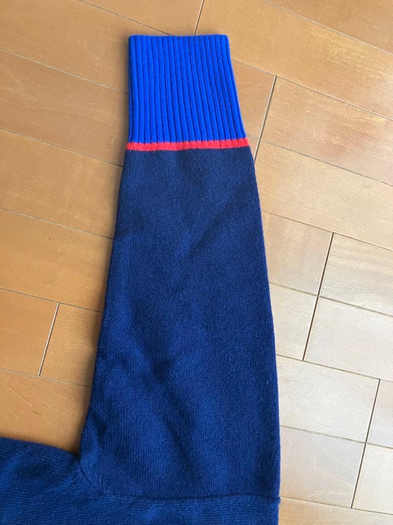 ネイビー 長袖ニット セーター　ニット