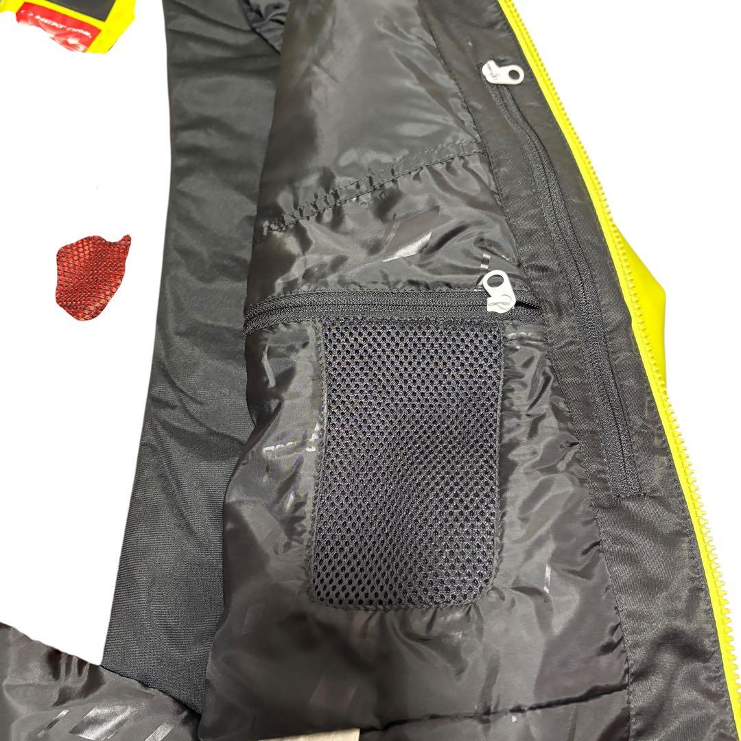 DESCENTE デサント スキーウェア スノボウェア イエロー 黄色　フード