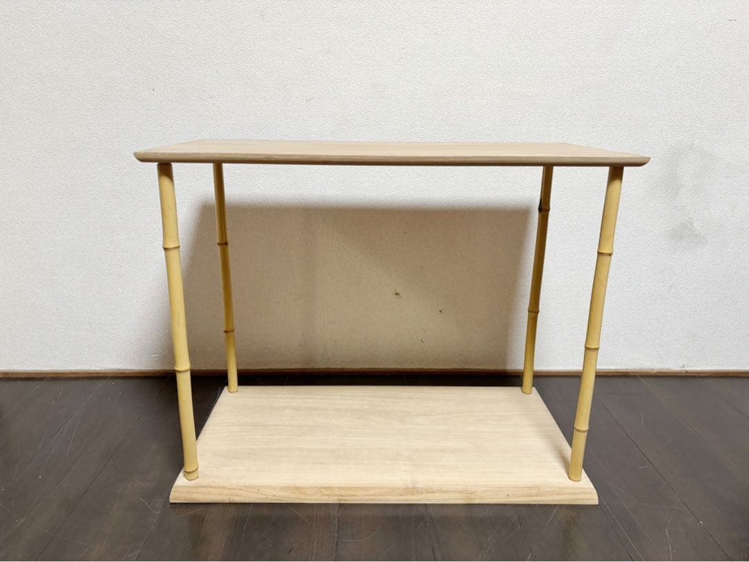 ほぼ未使用 茶道具 竹台子 利休好写し 組み立式 元箱
