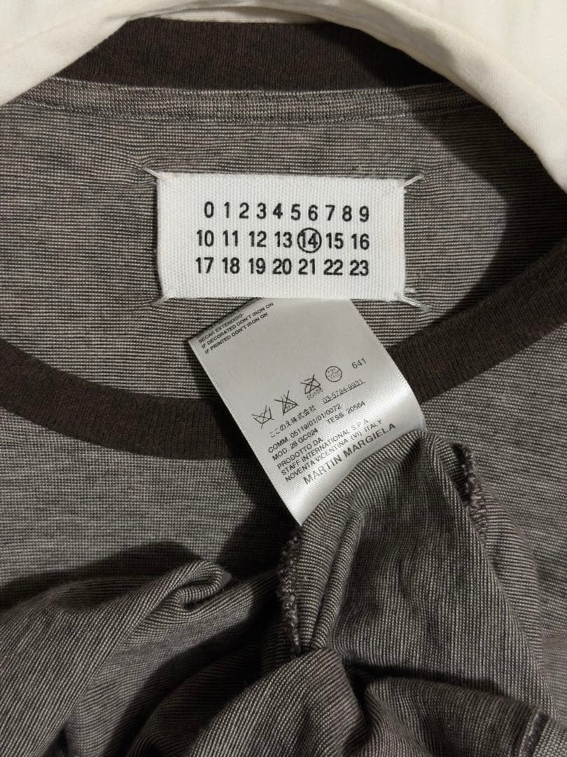 マルタンマルジェラ ポケット付き 長袖カットソー サイズ46 ロンT