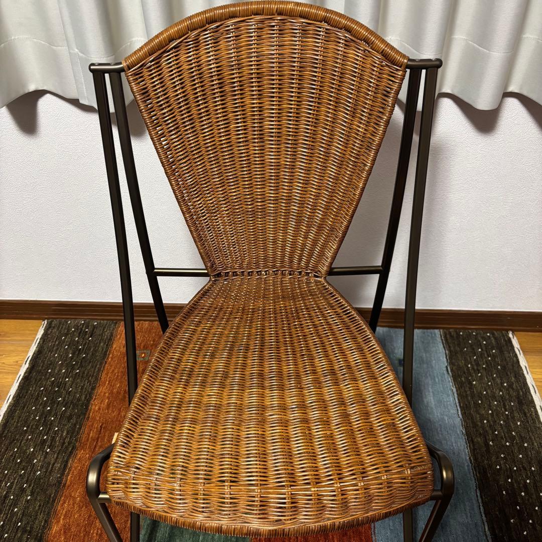 【希少品】ドリアデ　アレフ　アバニカチェア　ビンテージ