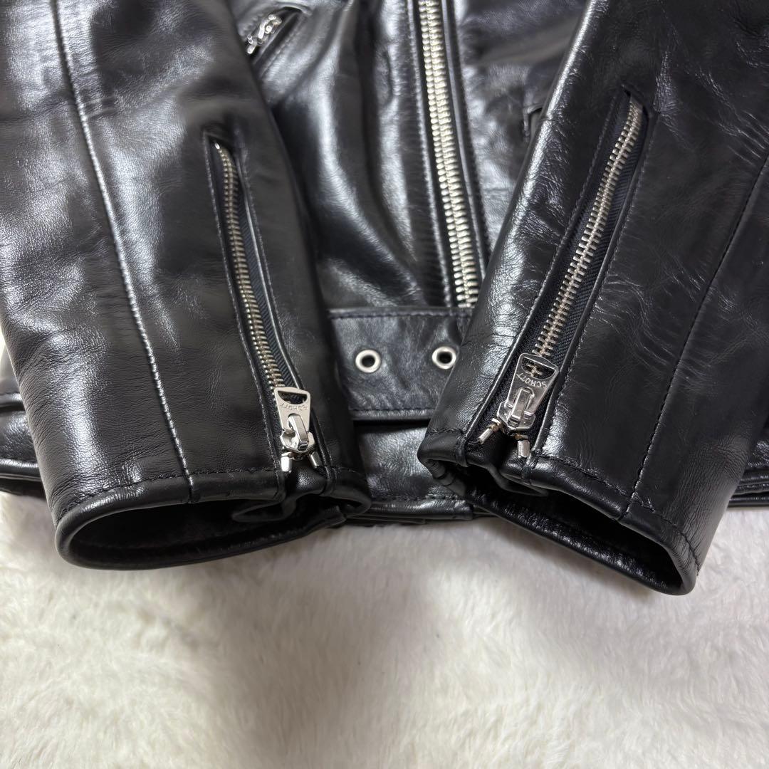 美品 馬革 ワンスター schott 613uht ライダースジャケット USA