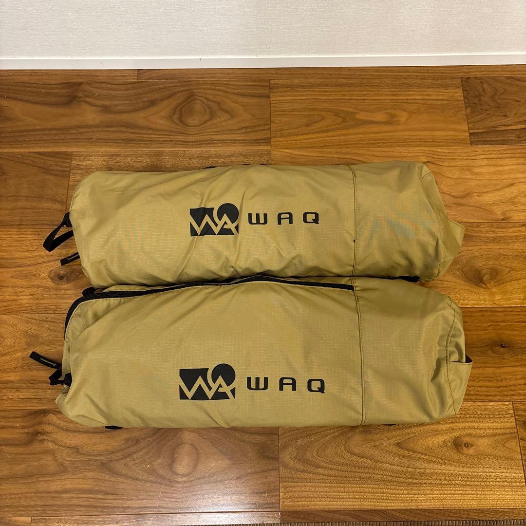 WAQ 2WAY フォールディングコット 2個セット