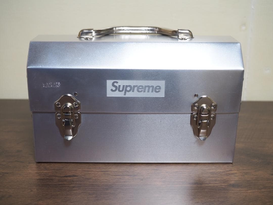 【中古・美品】Supreme L. May MFG Inc. Lunchbox