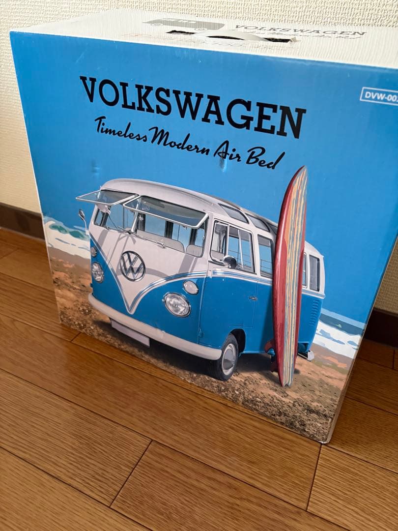 未開封限定VOLKSWAGENフォルクスワーゲンタイムレスモダンエアベッドブルー