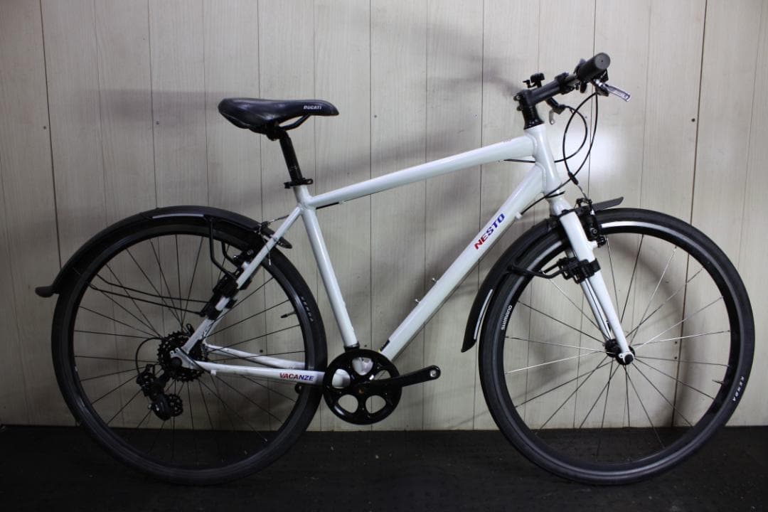 NESTO(ネスト) VACANZE 700C シマノ7速 500mmクロス 白