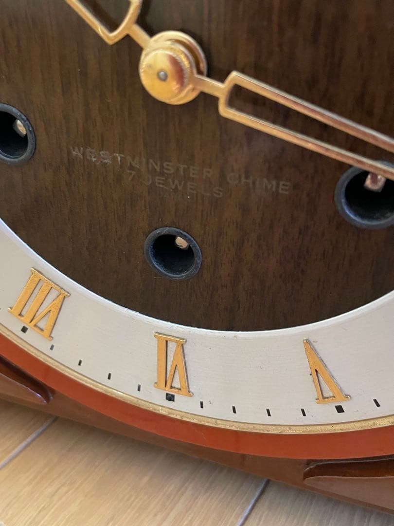 SEIKO ウエストミンスター　ぜんまい時計 昭和レトロ　稼働品　希少時計　美品