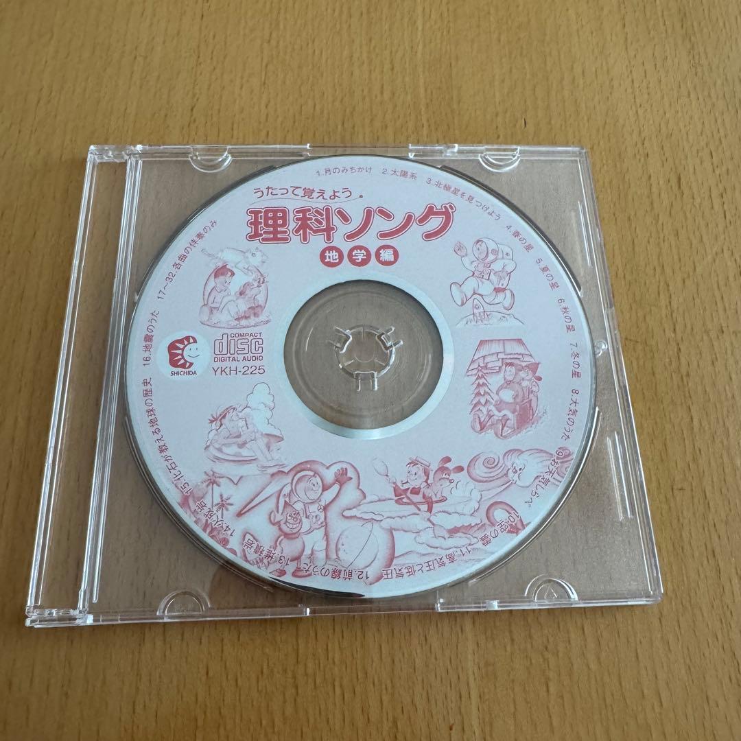 【時間限定お値下げ中】七田(しちだ)式　社会科・理科 CDのみ５枚セット