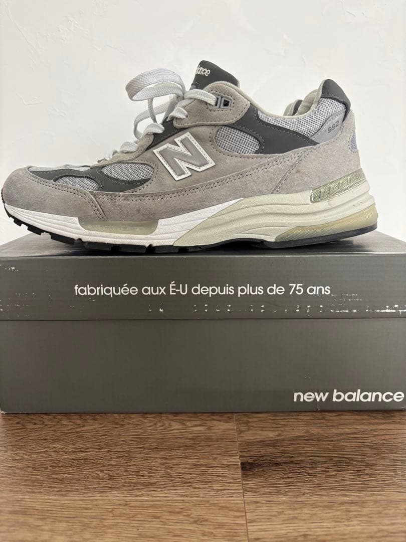 New Balance M992GR 29センチ　箱付き
