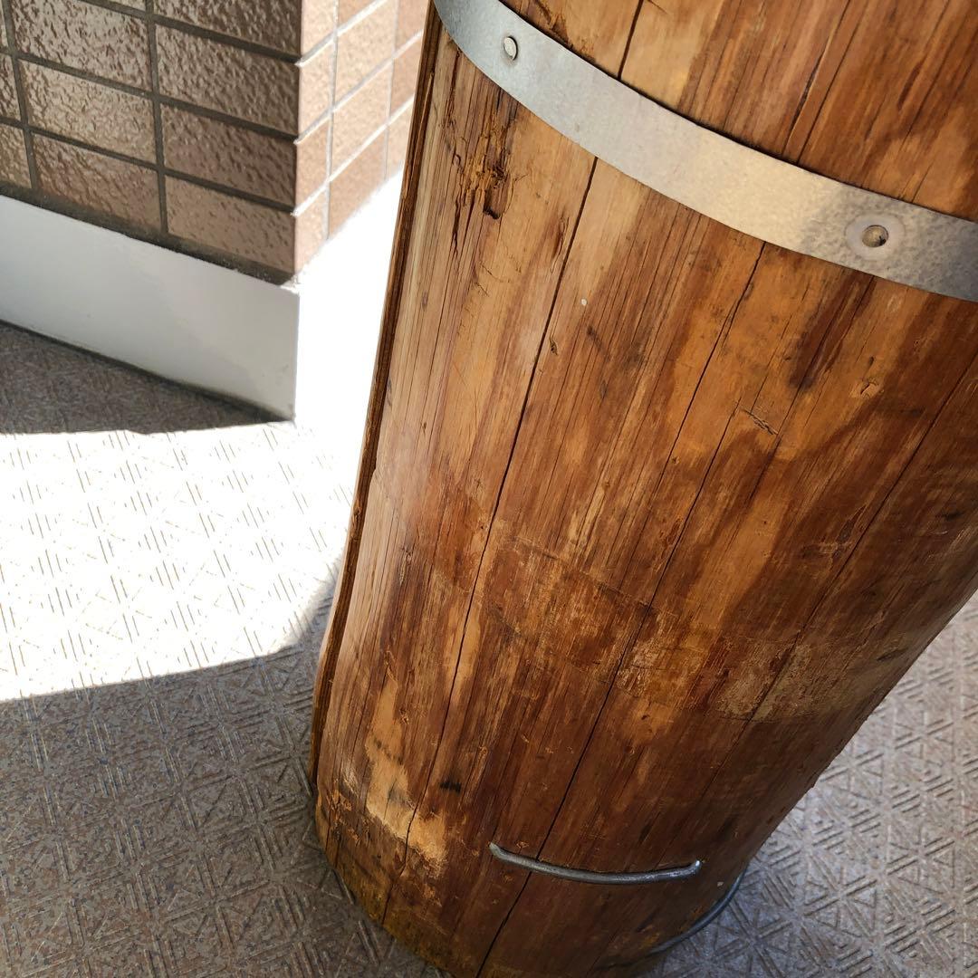 彫金　金床ヴィンテージ土台の丸太