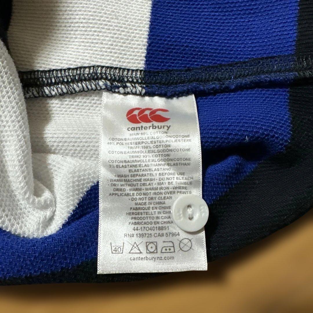 canterbury バース・ラグビー ラガーシャツ L